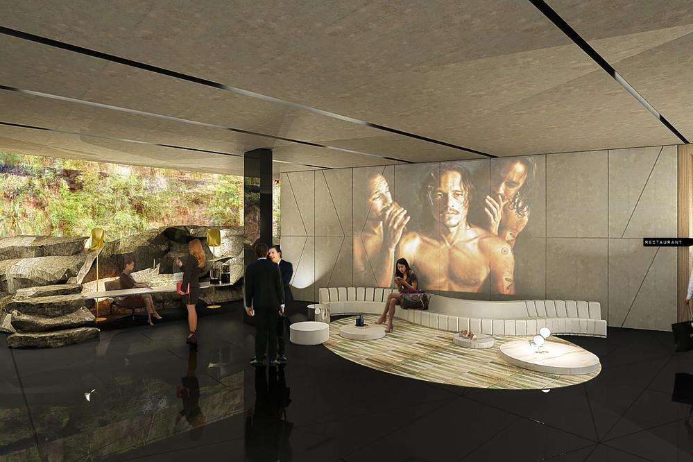 Crystalbrook Vincent Hotel Brisbane Interior foto The lobby