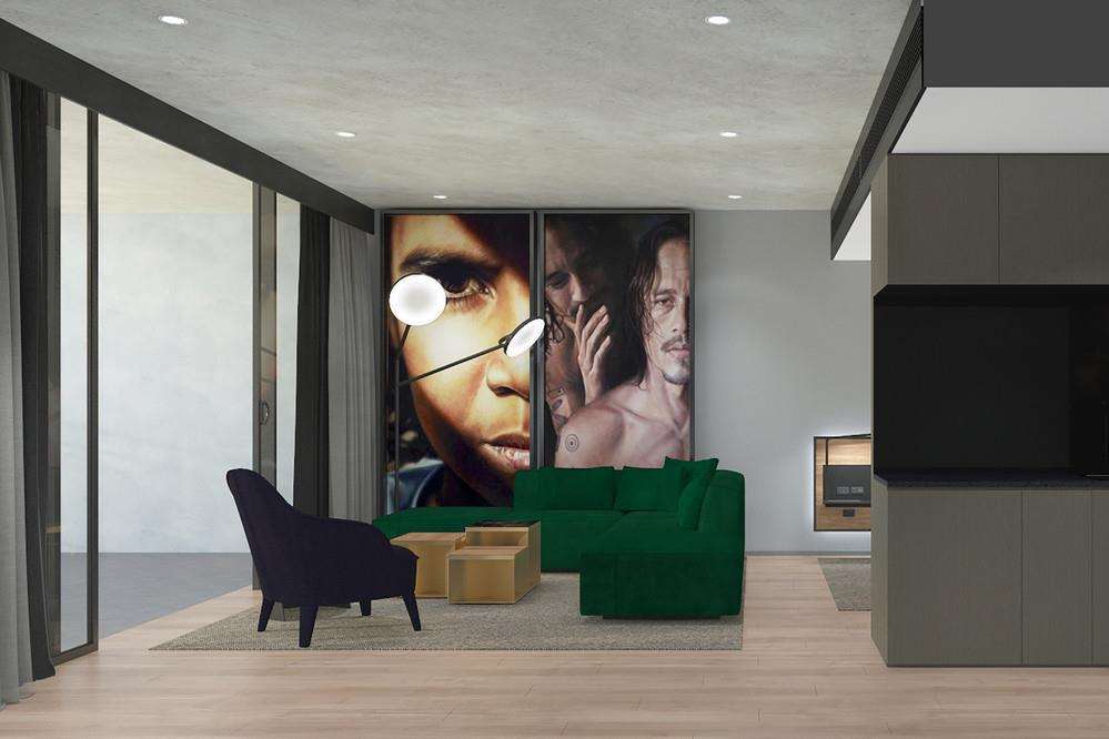 Crystalbrook Vincent Hotel Brisbane Cameră foto 3D interior visualization