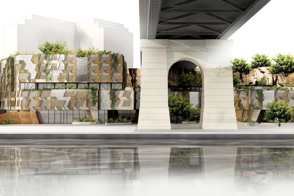 Crystalbrook Vincent Hotel Brisbane Exterior foto The proposed station